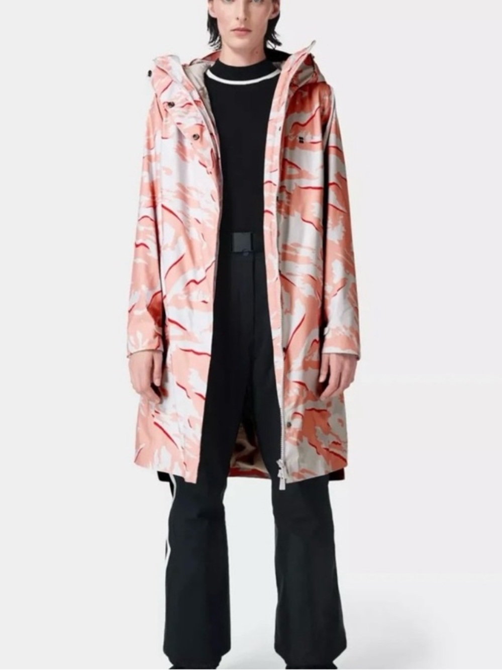 Sweaty Betty Climate Puffer Snow Ski Jacket With Attached Backpack